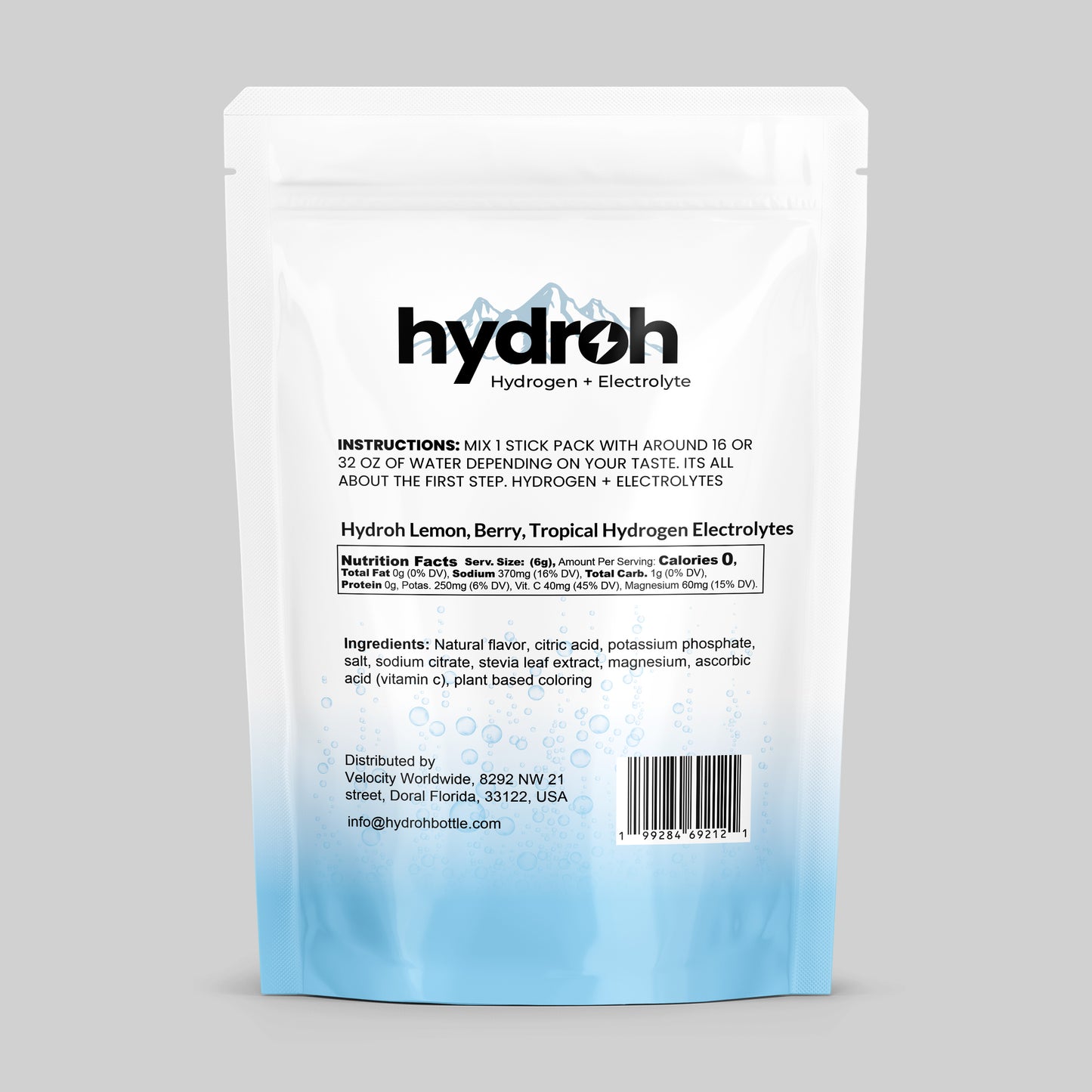 Hydrogen + Electrolytes Mix