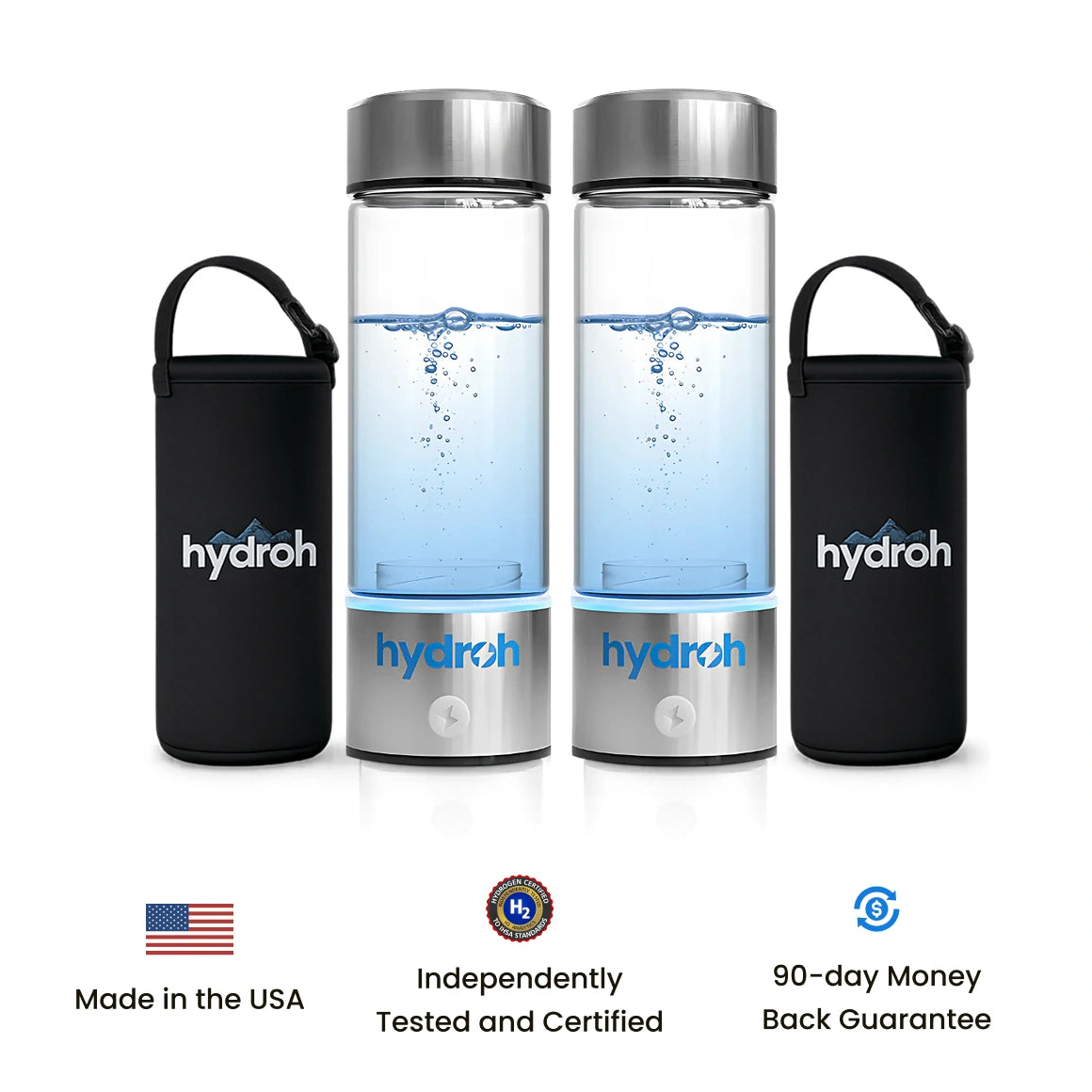 Hydrogen Water Bottle Duo Bundle
