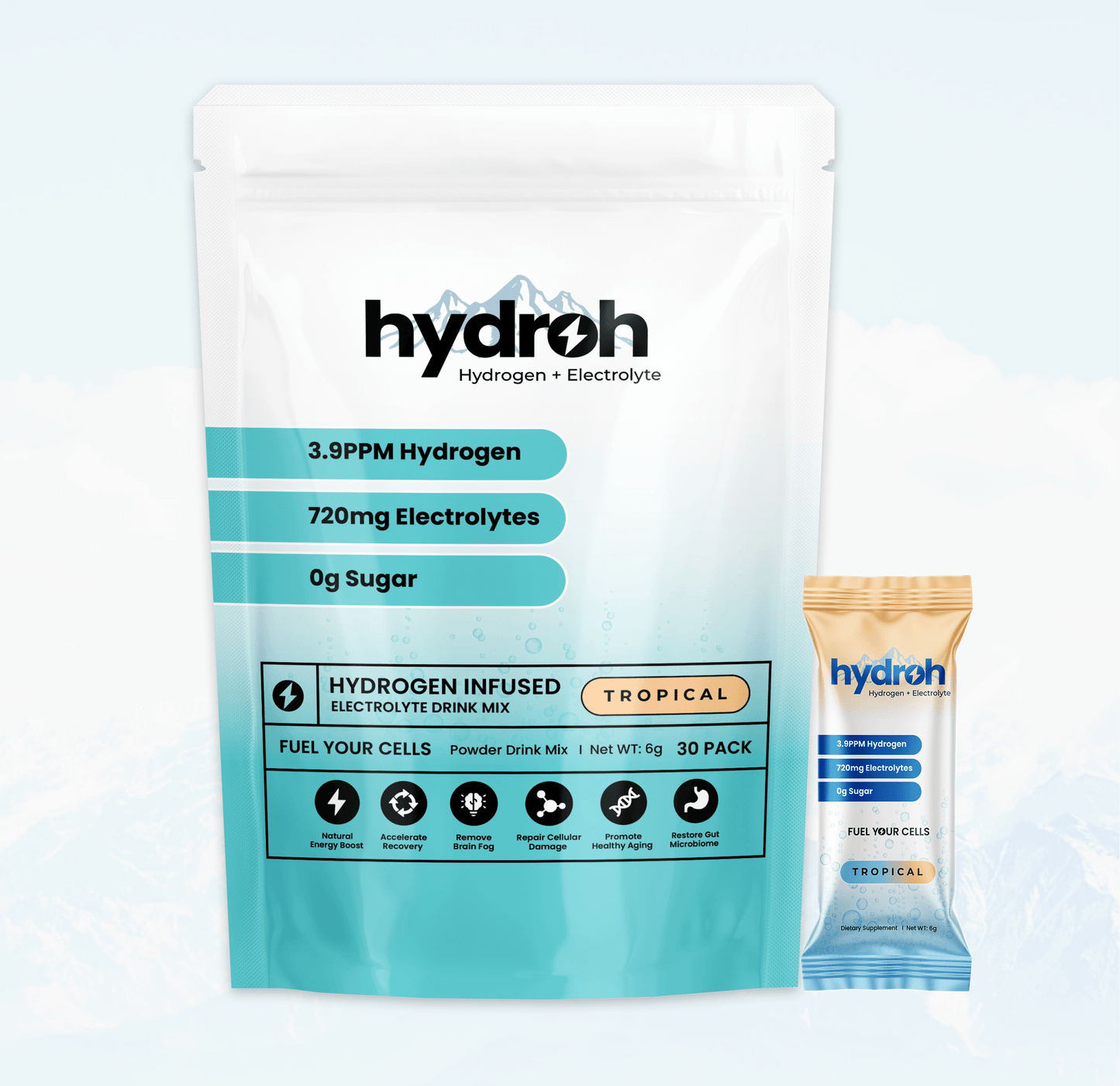 Hydrogen + Electrolytes Mix