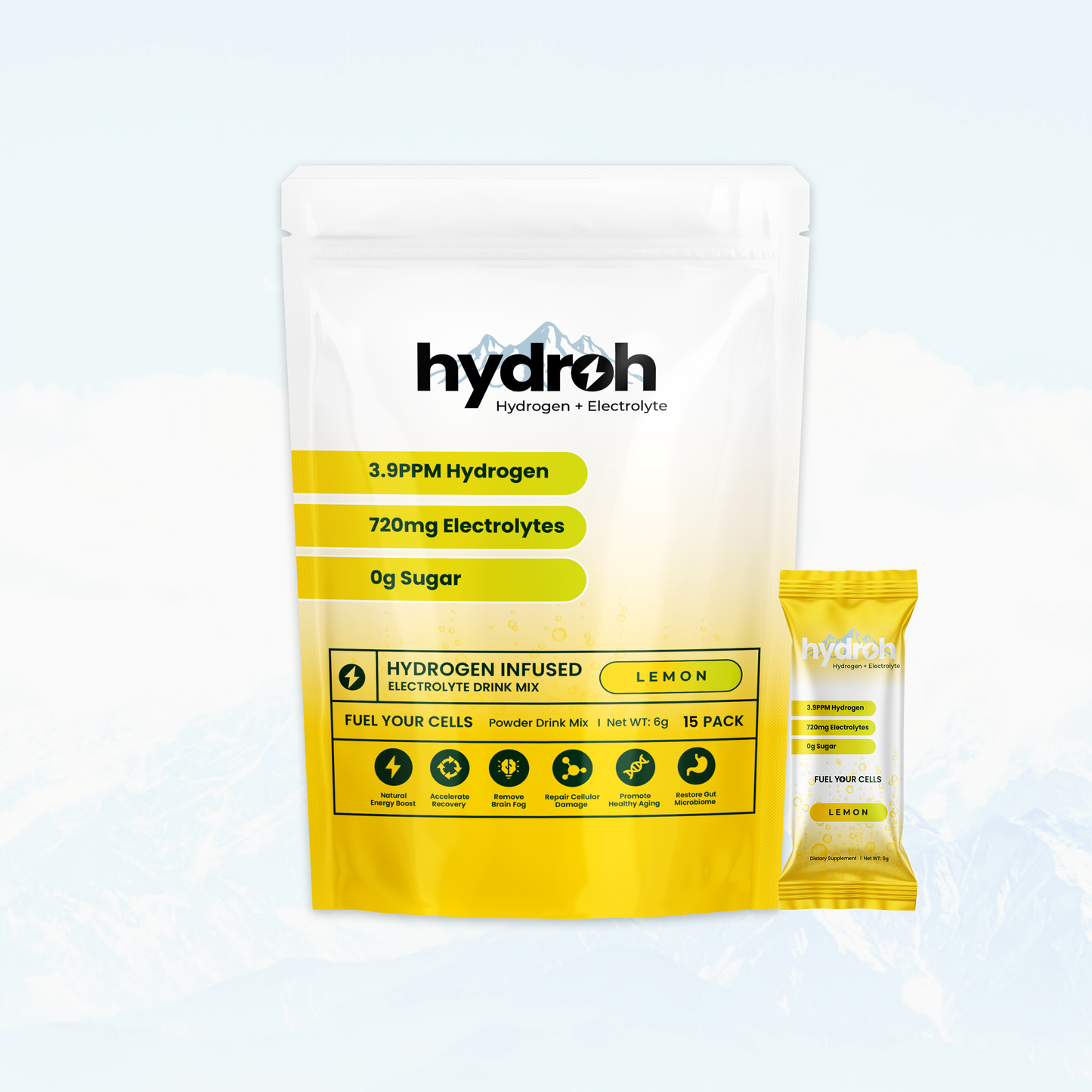 Hydrogen + Electrolytes Mix